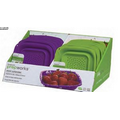 Collapsible Mini Colander CDU (Purple & Green)